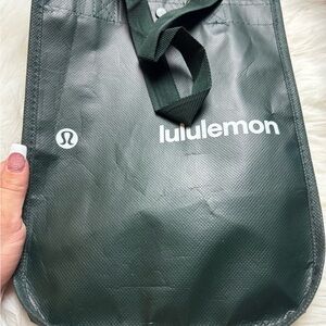 lululemon athletica Dark Green Tote Bag